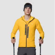 Salewa Fleecejacke Rolle - winddicht, leicht, Bodymapping-Isolierzonen - gelb Herren